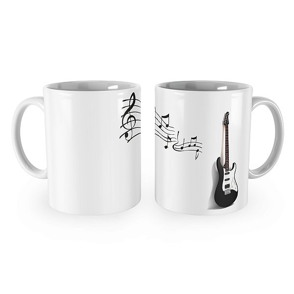 Caneca Guitarra Música Músico