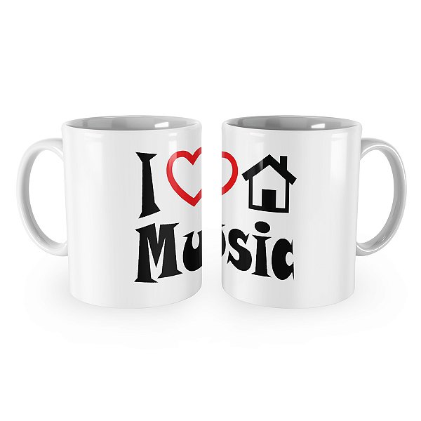 Caneca I love Music