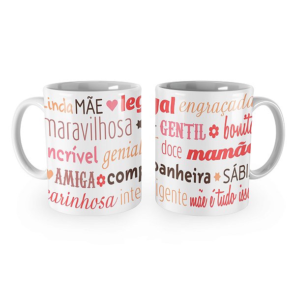 Caneca Presente Dia Das Mães Mãe Mod 4