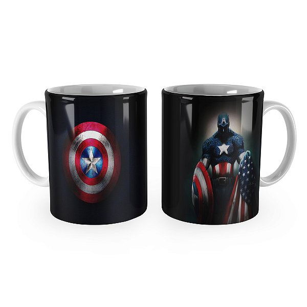Caneca Capitão América Filme
