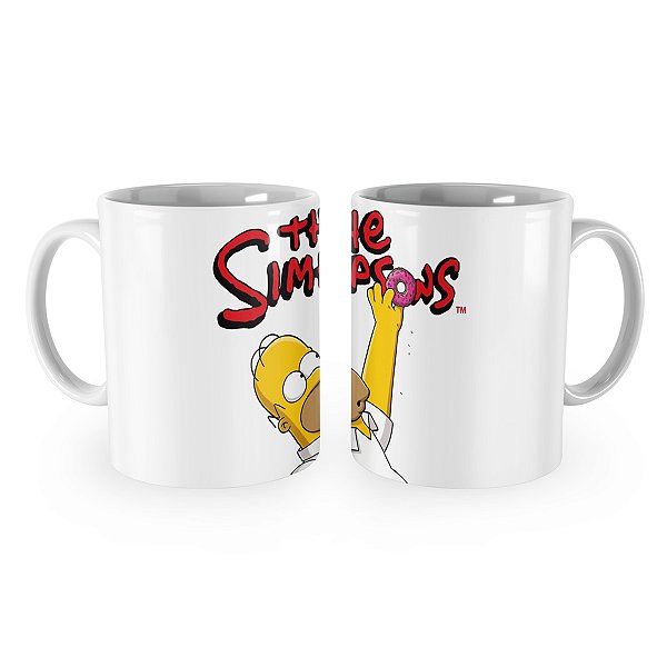 Caneca Simpson Logo Rosquinha Homer