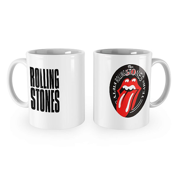 Caneca Rolling Stones Logo Banda