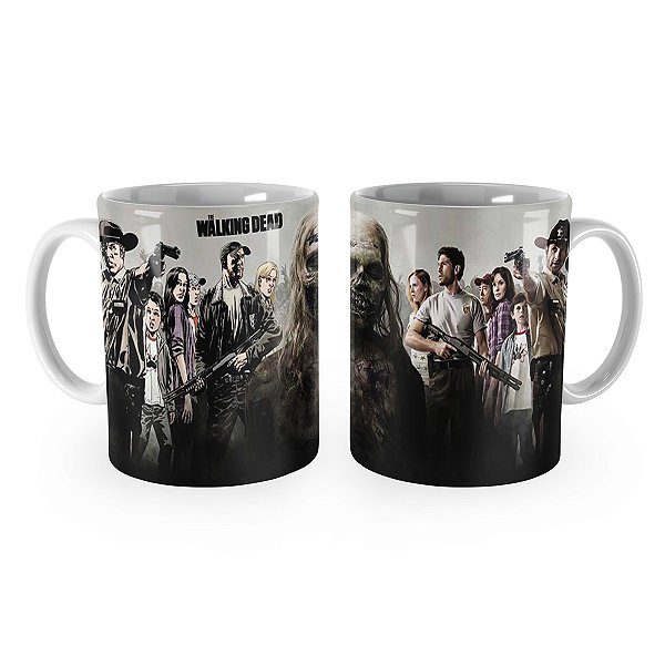 Caneca The Walking Dead Personagens Zumbi