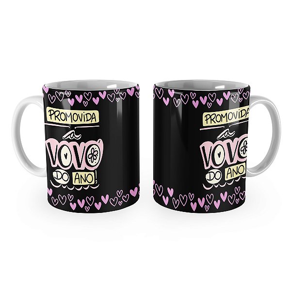 Caneca Promovida a Vovó do Ano