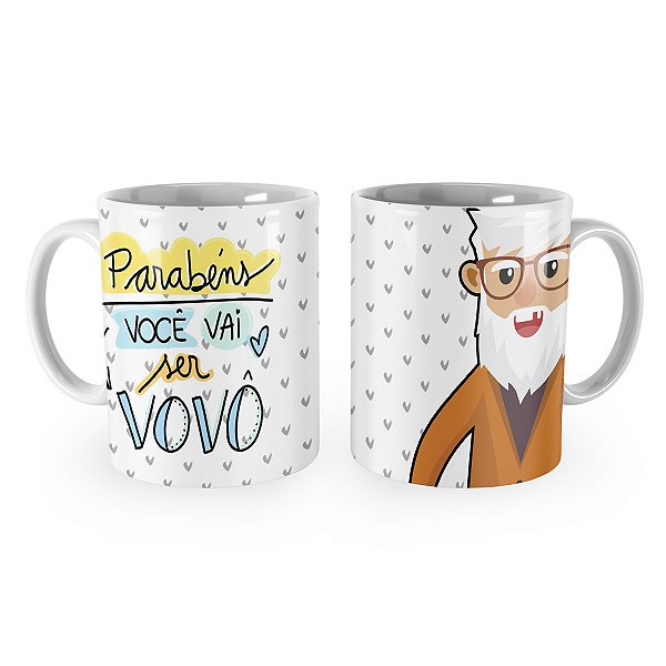 Caneca Você vai ser Vovô