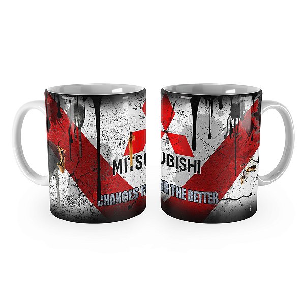 Caneca Mitsubishi Lata de Óleo