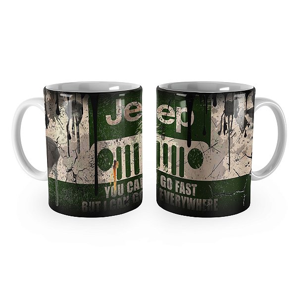 Caneca Jeep Lata de Óleo Mod 2