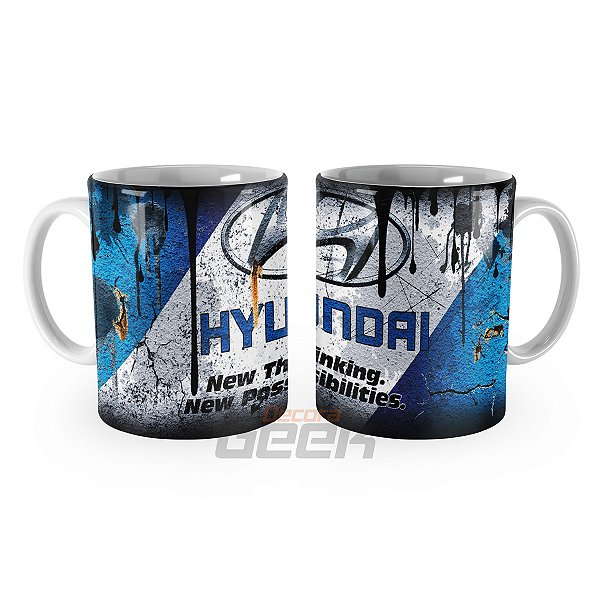 Caneca Hyundai Lata de Óleo
