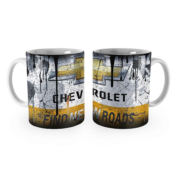 Caneca Chevrolet Lata de Óleo