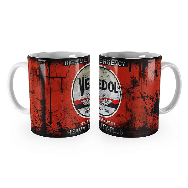 Caneca Veedol Lata de Óleo