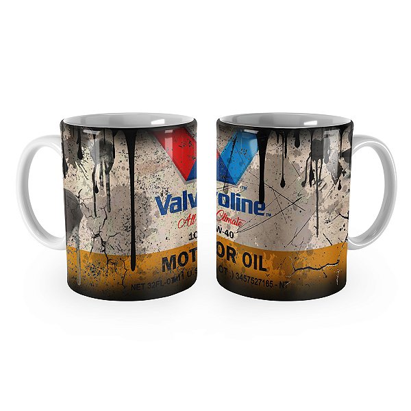 Caneca Valvoline Lata de Óleo