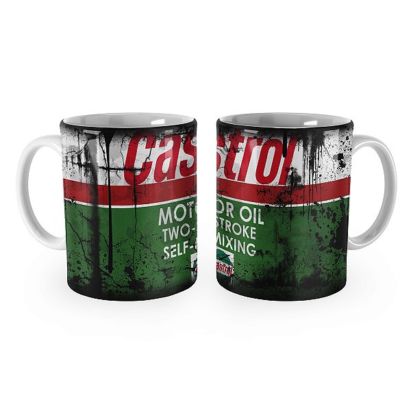 Caneca Castrol Lata de Óleo