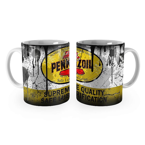 Caneca Pennzoil Lata de Óleo