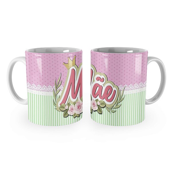 Caneca Mãe Presente Simples