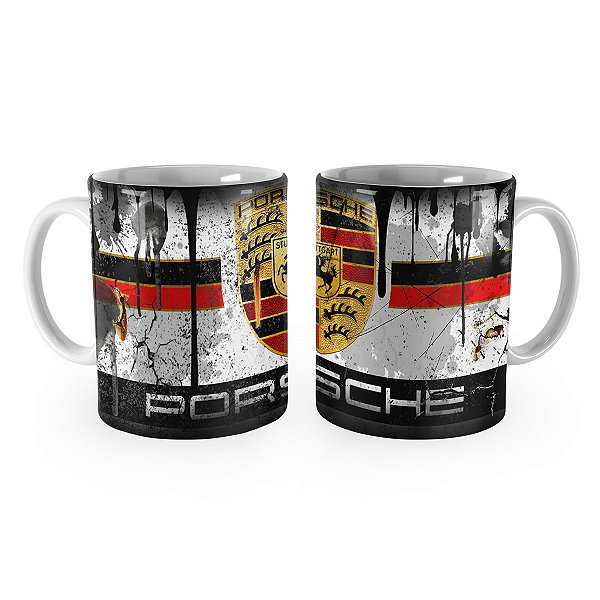 Caneca Porsche Lata de Óleo Mod 2