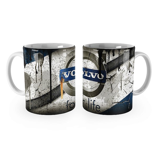 Caneca Volvo Lata de Óleo