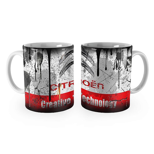 Caneca Citroën Lata de Óleo