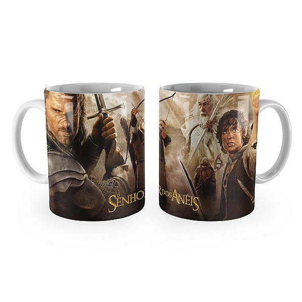 Caneca Senhor Dos Anéis Mod 8