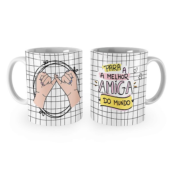Caneca Presente Melhor Amiga Mod 13