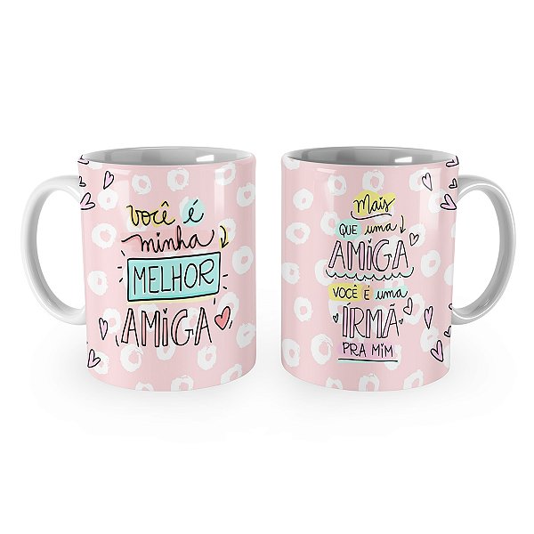 Caneca Presente Melhor Amiga Mod 19