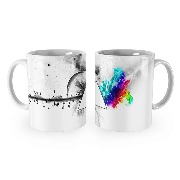 Caneca Pink Floyd Banda Rock Mod 3