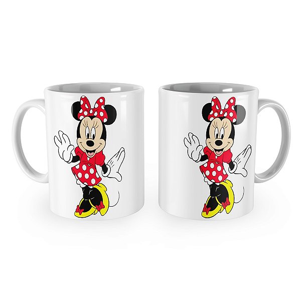 Caneca Mickey e Minnie Mod 6