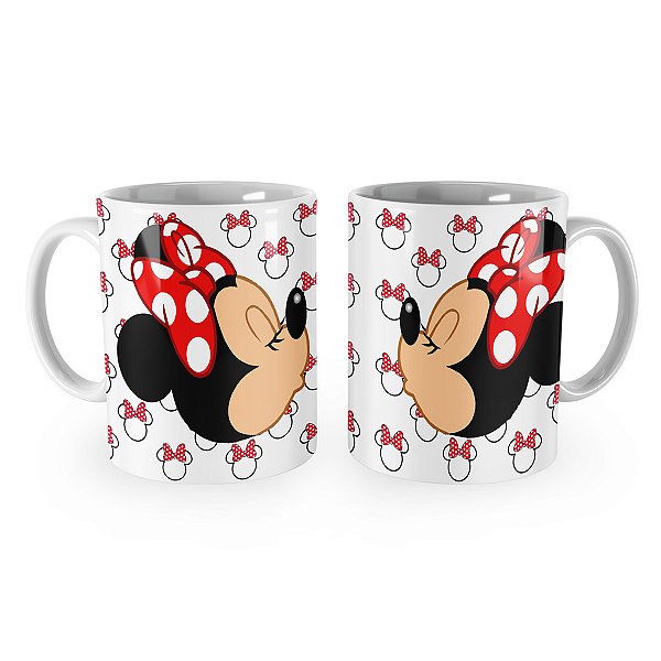 Caneca Mickey e Minnie Mod 7