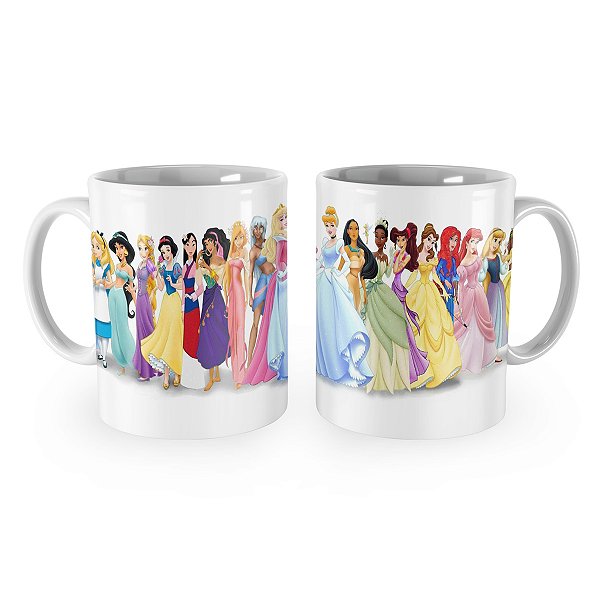 Caneca Princesas da Disney Mod 3