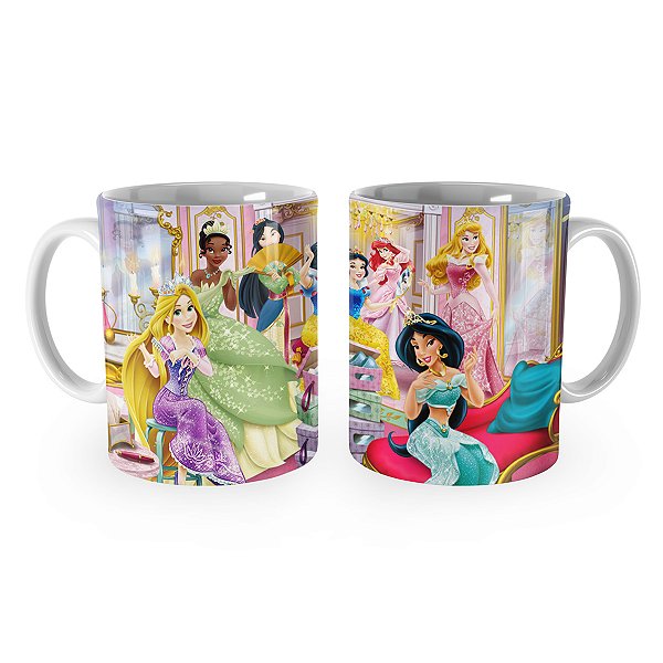 Caneca Princesas da Disney Mod 5