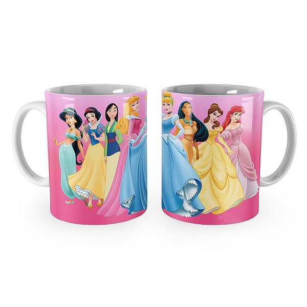 Caneca Princesas da Disney Mod 6