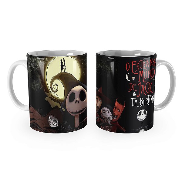 Caneca Estranho Mundo de Jack Tim Burton