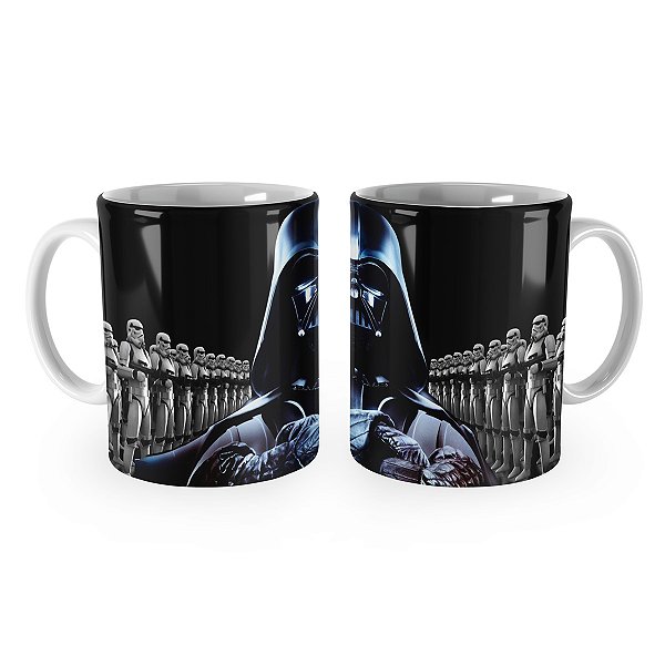 Caneca Star Wars Darth Vader Exército Trooper Mod 2