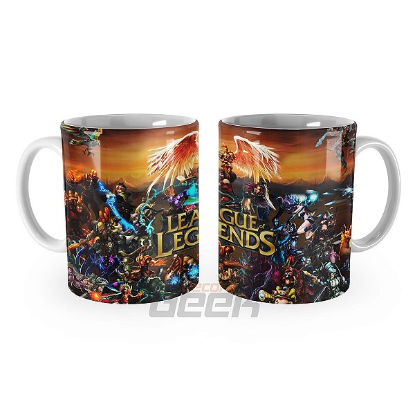 Caneca League of Legends Personangens Lol Mod 2
