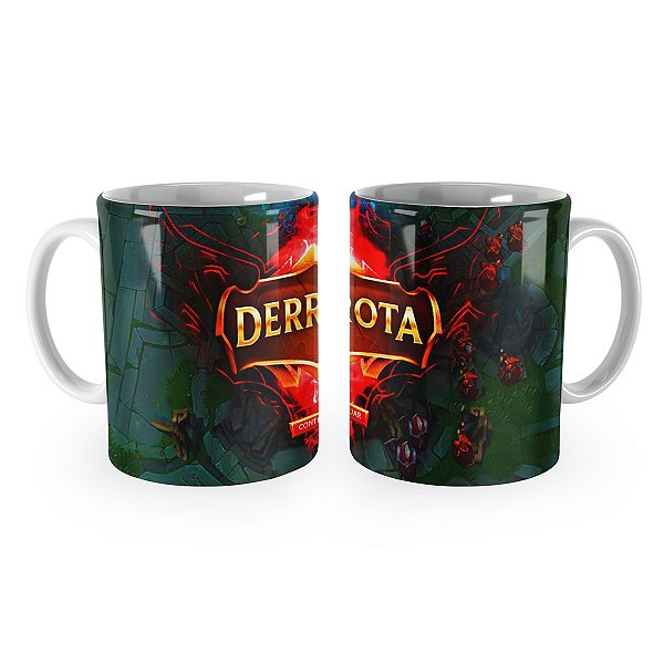 Caneca Derrota League of Legends Lol
