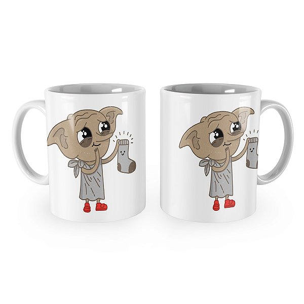 Caneca Harry Potter Dobby Elfo Meia