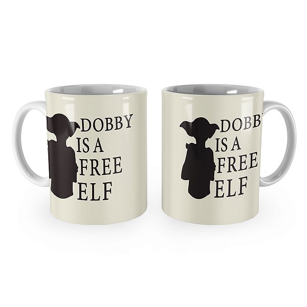Caneca Harry Potter Dobby is a Free Elf