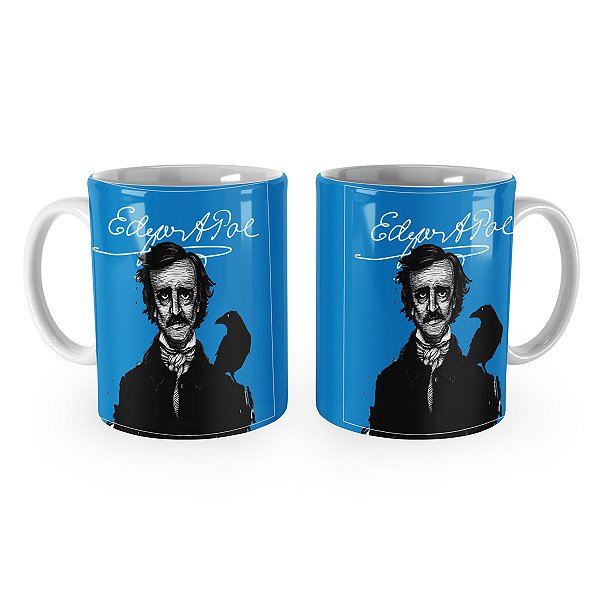 Caneca Edgar Allan Poe Mod 1