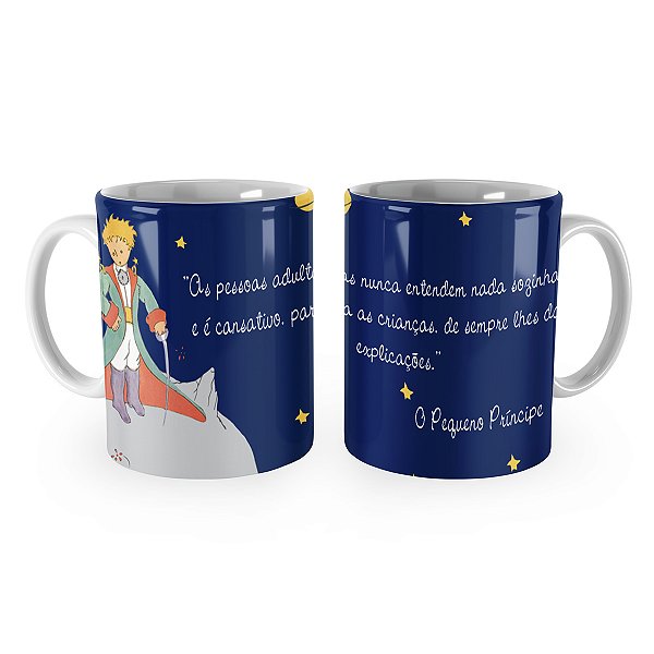 Caneca O Pequeno Príncipe Citação As Pessoas