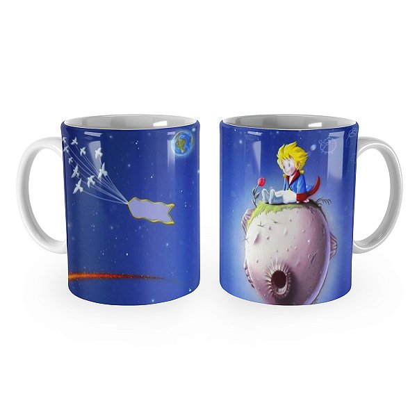 Caneca O Pequeno Príncipe Le Petit Prince Mod 3