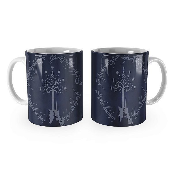 Caneca O Senhor dos Anéis Árvore de Gondor