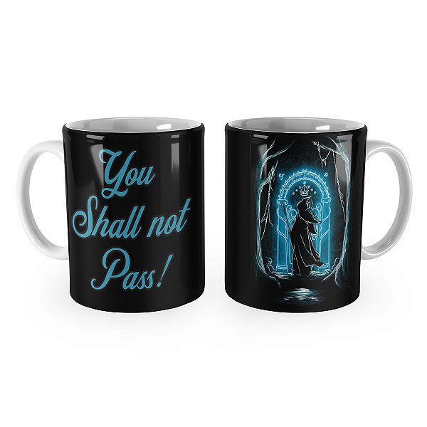 Caneca O senhor dos Anéis Portão de Moria Mod 3