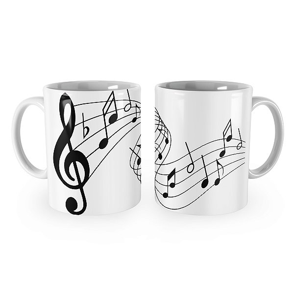 Caneca Símbolos Musicais Mod 6