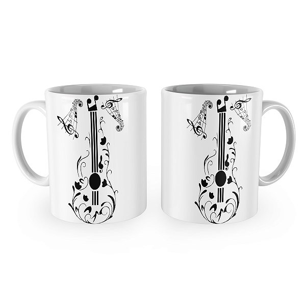 Caneca Símbolos Musicais Mod 9