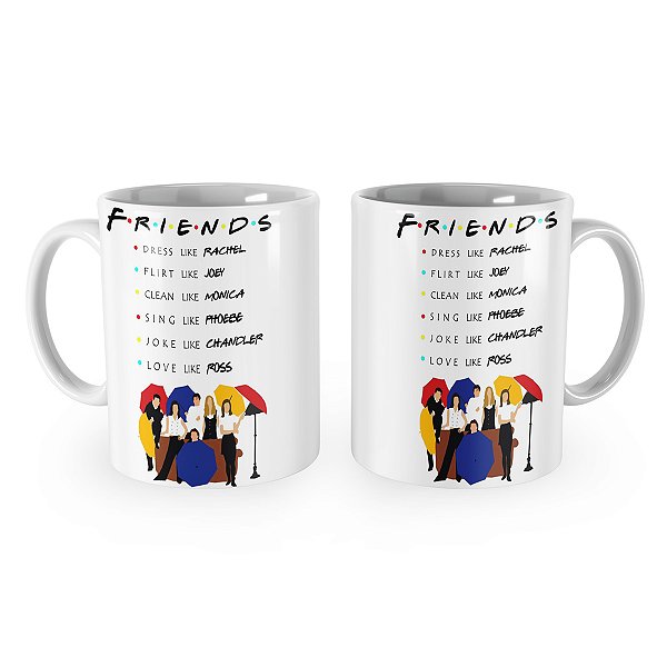 Caneca Seriado Friends Dress Like