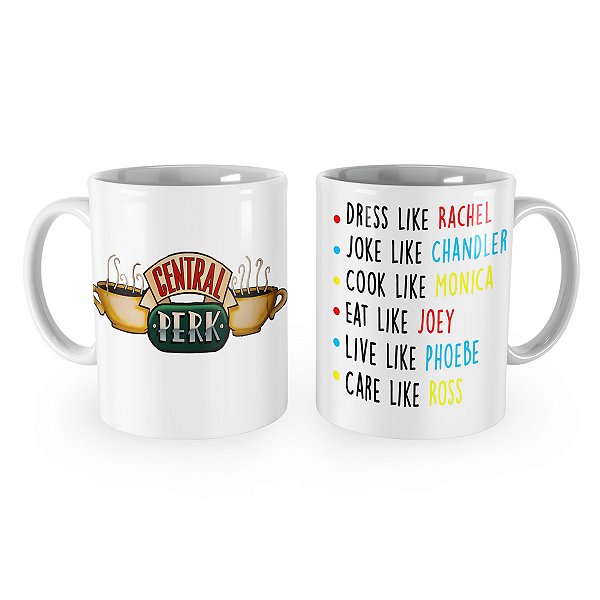 Caneca Seriado Friends Dress Like Central Perk