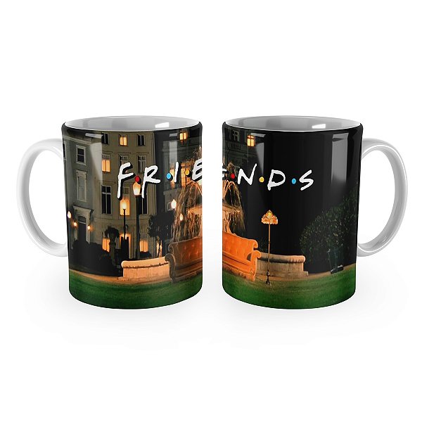 Caneca Friends Fonte Abertura Logo