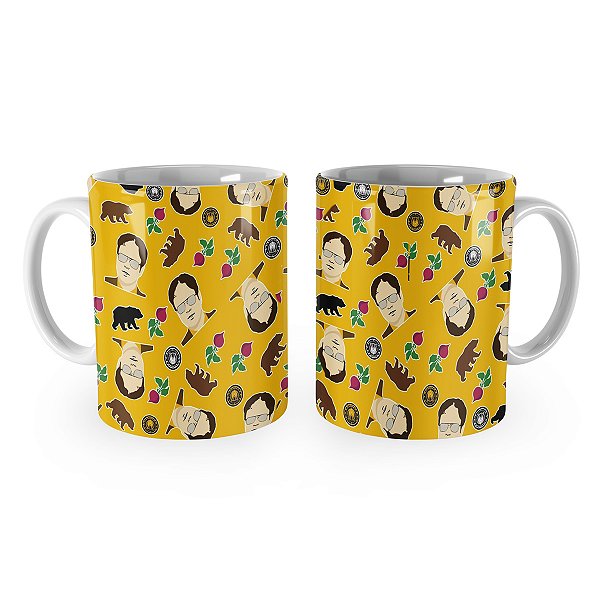 Caneca The Office Cartoon Fanart