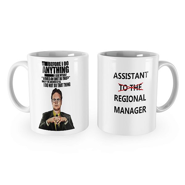 Caneca The Office Dwight Assistant Regional