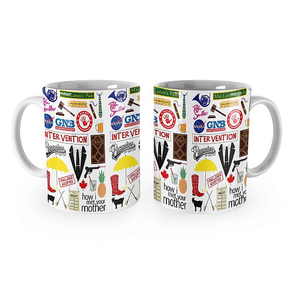 Caneca How I Met Your Mother Série Mod 11
