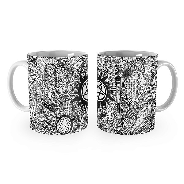 Caneca Sobrenatural Supernatural Mod 59